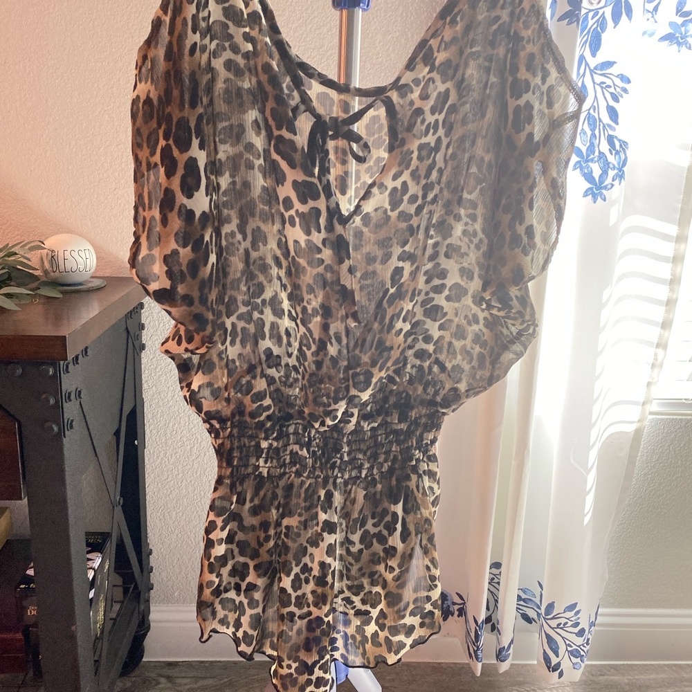 Leopard print shirt